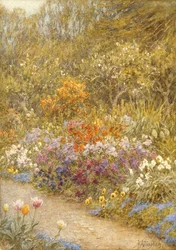 In the Kitchen Garden, Farringford