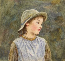 Portrait study of Hetty