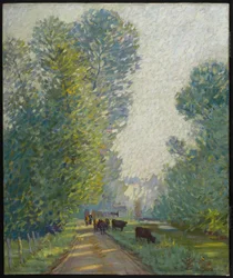 Landscape with Cows