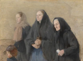 Churchgoers (Easter Morning)