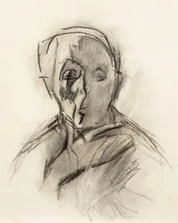 Self Portrait of the Artist with Eyes Closed