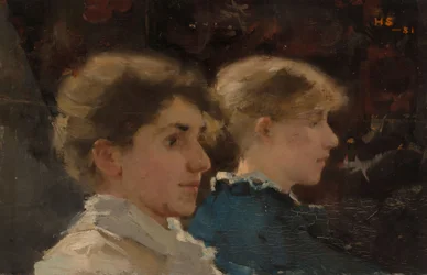 Two Profiles (Marianne Preindlsberger in front)