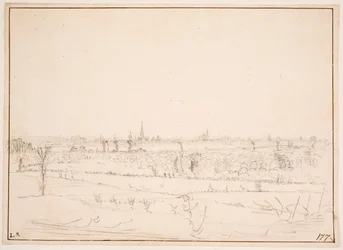 Landscape with View Over Bordeaux