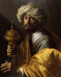 Portrait of a gentleman as Caspar