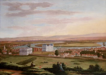 View of Greenwich and the Queen