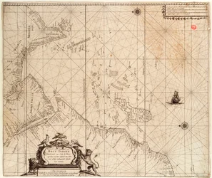 Map of Africa, India and Sri Lanka, c.1680