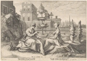 Juno Approaches Semele in the Form of Beroë (Metamorphoses of Ovid)
