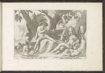 Mercury Playing the Flute for Argus (Ovid