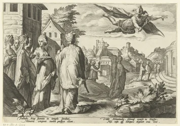 Mercury Falls in Love with Herse from Ovid