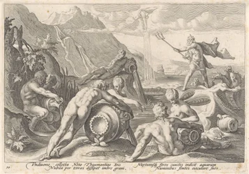 Neptune Orders the River Gods to Cause a Flood
