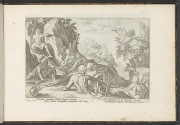 Peneus Visited by Other River Gods (Ovid