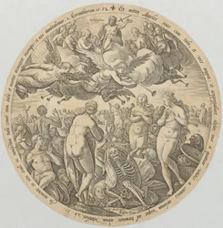 Resurrection of the Dead, sheet 1 of the series “The Four Last Things”