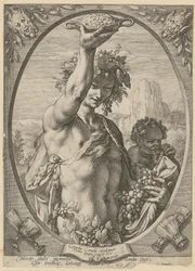 Bacchus, Plate 1 of the Series 