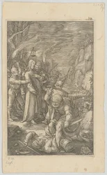 The Arrest of Christ, plate 3 from the series “The Passion”
