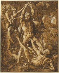 Hercules Killing Cacus
