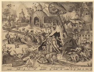 Horatius Cocles, plate 2 from the series "Roman Heroes"