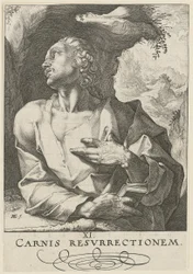 Judas Thaddaeus, Plate 12 of the Series 