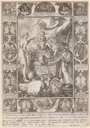 Childhood of Christ, Plate 3 of the Series "The Life of Christ"