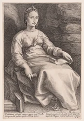Melpomene, The Muse of Tragedy, from The Nine Muses