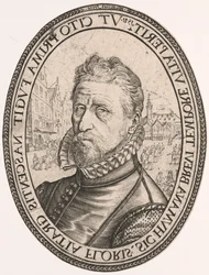 Portrait of Albert Fransz. Schatter