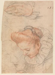 Sketch Sheet with Woman