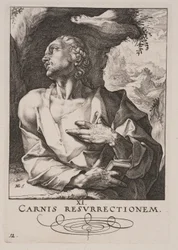 St Jude Thaddeus, from Christ, the Apostles and St Paul with the Creed