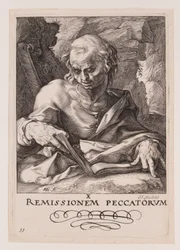 St Simon, from Christ, the Apostles and St Paul with the Creed