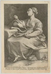 Thalia, Plate 2 of the Series "Nine Muses"