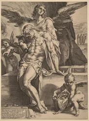 The Body of Christ Supported by Angels