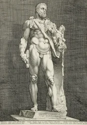 The Emperor Commodus as Hercules
