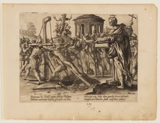 The Martyrdom of St Philip, from The Martyrdom of Christ and the Apostles