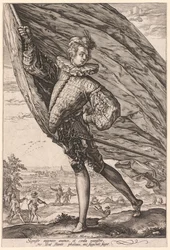 The Standard Bearer, Turned to Left