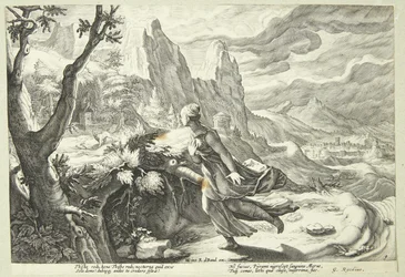 Thisbe Frightened by the Lion