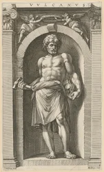 Vulcan, Plate 4 from the Series “Eight Ancient Deities”