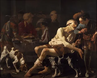 The Rich Man and the Poor Lazarus, 1625