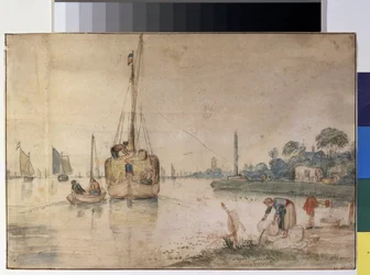 A Barge with Hay
