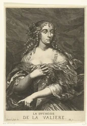 Portrait of Louise Françoise de La Baume Le Blanc de la Vallière