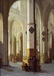 Interior of the Church of St. Bavo, Haarlem