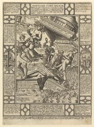 Aedificare Super Arenam, from Allegories of the Christian Faith