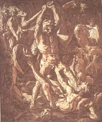Hercules Killing Cacus