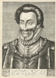 Portrait of King Henry IV of France