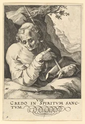 St. Matthew, from Christ, the Apostles and St. Paul with the Creed