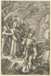 The Betrayal of Christ, from The Passion of Christ, 1598