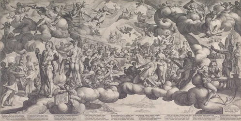 The Feast of the Gods at the Marriage of Cupid and Psyche