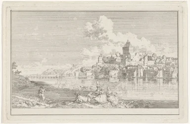 View of the Valkhof in Nijmegen
