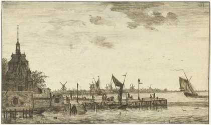 Harbor View at the Old Head in Rotterdam