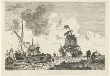 Seascape in Strong Wind