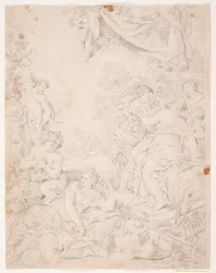 Silver Age. Study after Pietro da Cortona