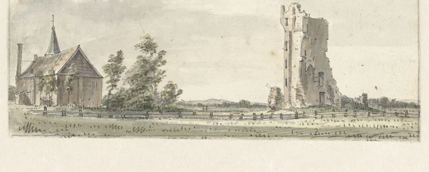 The Ruins of the House at Kleef near Haarlem