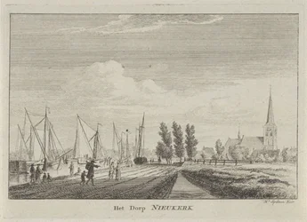 View of Nieuwerkerk aan den IJssel